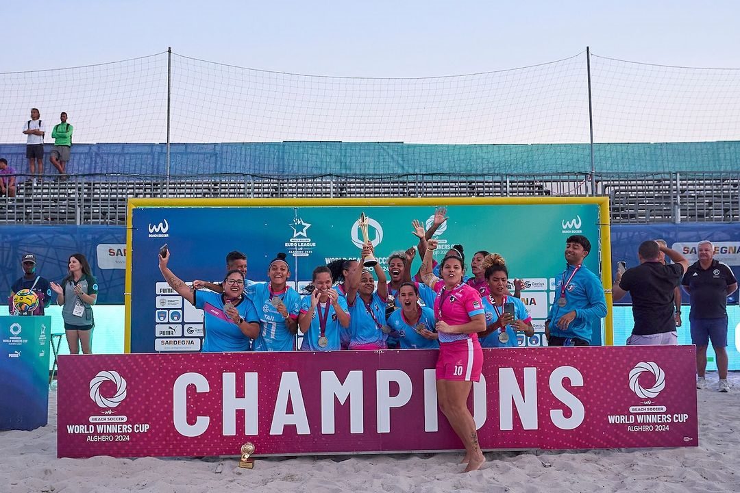 São Pedro Beach Soccer Feminino Conquista o Mundial de Clubes na Itália