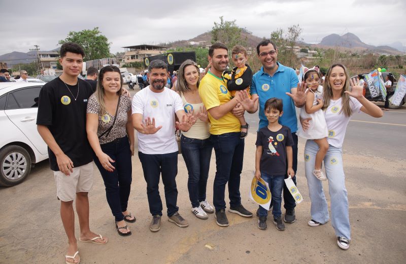 Diego Libardi encerra fim de semana de campanha com carreata e participação em debate na TV