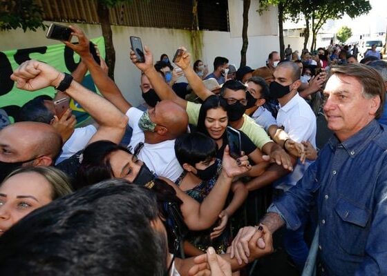 Ex-presidente Bolsonaro reforça campanha de candidatos do PL no Espírito Santo