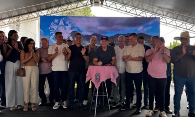 Casagrande inaugura ponte, entrega obras e anuncia novos investimentos em Baixo Guandu