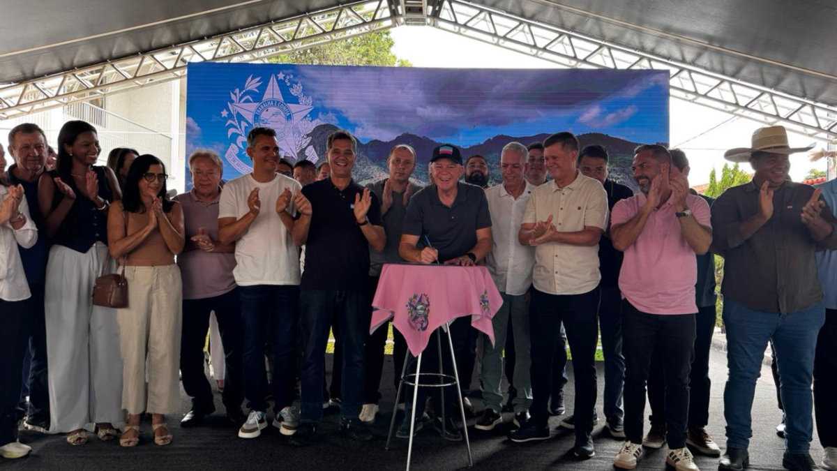 Casagrande inaugura ponte, entrega obras e anuncia novos investimentos em Baixo Guandu